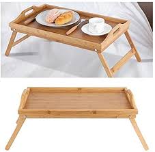 Dank des kesper® tabletts mit klappfüßen kannst du dir nun unnötig viele wege sparen! Tablett Fur Kleines Mittagessen Im Bett Tablett Aus Bambus Mdf Mit Klappbaren Fussen Betttisch Faltbar Mit Griffen Laptoptisch Serviertablett Tragbar Sofa Bett 63 X 27 3 X 22 5 Cm Amazon De Kuche Haushalt Wohnen