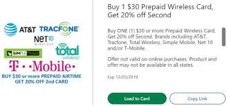 About kroger rewards prepaid visa® card. Expired Kroger Buy 30 Prepaid Phone Gift Card Get 20 Off 2nd Card Ends 12 3 19 Gc Galore