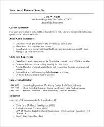sample job resume templates in ms word