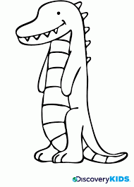 Kids love to live in the water as well as reptile on the ground. Alligator Coloring Pages For Kids Coloring Home