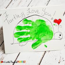 Download I Turtle Y Love You Valentine S Day Handprint Card For Kids