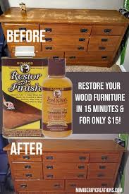 Restore Your Wood Furniture In 15 Minutes And For Only 15 In 2020 Wood Repair Restore Wood Furniture Wood Furniture