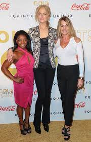 Biles shines, but lee and chiles are hot on her tail, as u.s. Simone Biles Height