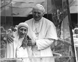 Due gli incontri del pomeriggio: Madre Teresa E Giovanni Paolo Ii Hanno Cambiato Un Po Di Mondo In Bene Quell Amore Grande Di Dio Tra Loro