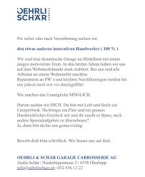 Chairman (präsident des verwaltungsrates) herr heinz oehrli. Oehrli Schaer Garage Carrosserie Ag Accueil Facebook