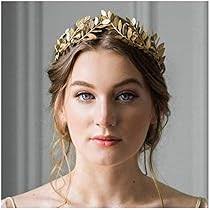 Amazon.com: Sither Bridal Gold Leaf Crown Headband Olive Leaves Tiara  Headpiece for Wedding Party Prom Halloween Festival Hair Accessories (gold)  : Beauty & Personal Care