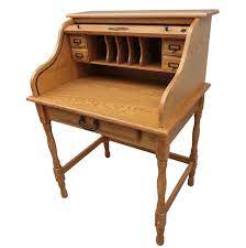 Showing results for 32 inch wide computer desk. The 32 Wide Mini Roll Top Desk Is Solid Oak And In 3 Finishes