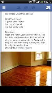 Wonder If The Olive Oil Will Make It Greasy I Guess This Is A Must Try Cleaning Wood Floors Cleaning Wood Wood Floor Cleaner