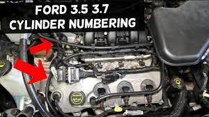The ecoboost badge appears on many of ford's cars but what exactly is it? Cylinder Order Ford 3 5 3 7 Edge Flex Taurus Fusion Mkx Duratec 3 5 Youtube