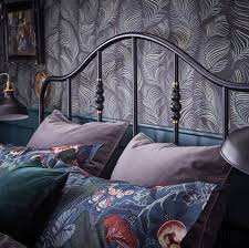 Sagstua Bettgestell Schwarz Luroy Ikea Osterreich En 2020 Cadre De Lit Structure De Lit Lit En Acier