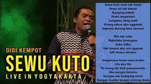 Lirik Lagu Sewu Kuto Didi Kempot Didi Soko Aku