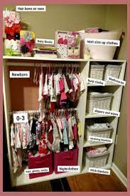 I've found that either file folding or rolling clothes is the best way to do this. 37 Baby Closet Organization Ideas Nursery Closet Organization Ideas We Love Baby Closet Organization Baby Clothes Storage Small Baby Room