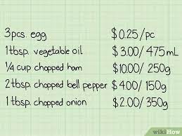 If you'd rather do less manual adding and work, consider using a recipe cost calculator in order to find the cost of a restaurant recipe. How To Cost A Recipe 11 Steps With Pictures Wikihow