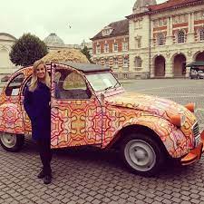liz nedhi ma textile design orangina ii summershows13 textiles design cars citroen 2cv erste autos ente rad