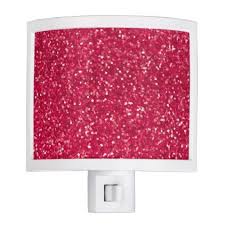 Rose Glitter Night Light Red Night Light Night Light Light Red