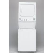 My apt size washer just recently gave out on me. Ge Gas Unitized Apartment Size 27 Inch Stacked Washer And Dryer Laundry Centre In White The Home Depot Canada