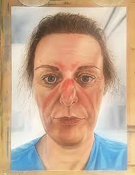 Frontline workers appreciation painting in progress