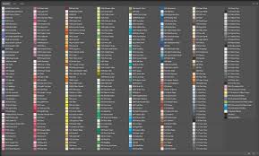 copic marker 358 color swatches for photoshop cc on behance