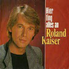 .публикаций — посмотрите в instagram фото и видео roland kaiser (@rolandkaiseroffiziell). Roland Kaiser Hier Fing Alles An 1985 Vinyl Discogs