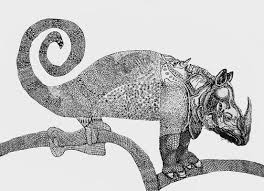 Dürer never saw the creature himself and had to base his depiction of it entirely on descriptions and on what was probably not a very accurate drawing. Albrecht Durer Im Kunstunterricht Der Grundschule 136s Webseite