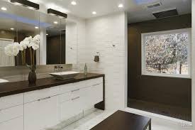 Modern White Bathroom With Textured Tiles Shower Zone And Central Bench With Storage You are able to get a bench in a variety of sizes to meet with the space you might have in a room.