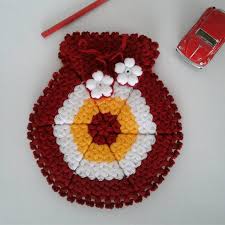 Die Schonsten Fasermodelle Die Schonsten Fasermodelle Bezogen Auf Die Schonsten L Weaving Tutorial Crochet Crochet Earrings