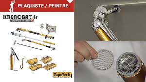 Pour la pose de plaques et de cloisons : Kit Bazooka Tapetech Complet Collage Finition Krenobat Youtube