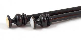 The use of ebony is restricted due to its being a threatened species, and many natural stocks are depleted. Pavi Knitting Needles Ebony Turned Top