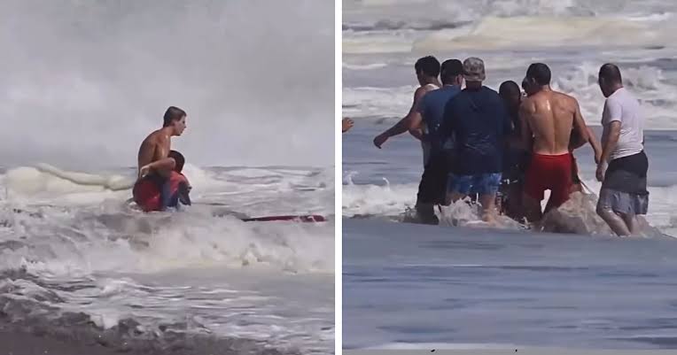 16-Year-Old Lifeguard Breaks Silence On Heroic Ocean Rescue That Stunned  The Nation | Bored Panda