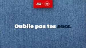 N'oublie pas is a song recorded in 2018 by mylène farmer in collaboration with american singer lp. Oublie Pas Tes Sacs Au Iga Rappelle Bleu Jeans Bleu Infopresse