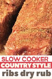 Country style ribs in crock pot express. Slow Cooker Country Style Ribs The Ot Toolbox