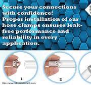 How to Install Ear Hose Clamps? - Natron Equipments Blog