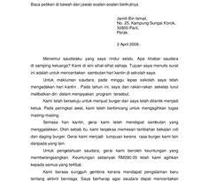 Karangan surat kiriman tidak rasmi via www.scribd.com. Zuliana Hamdan Juriz1981 Profile Pinterest