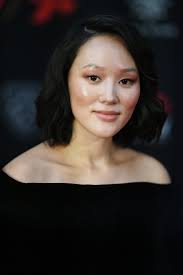 Benedict's wife to be Sophie. Looks like she's Asian