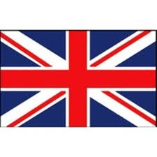 Digitale opdruk met heraldisch correct wapen. Vlag Engeland Union Jack Watersportvoordeel
