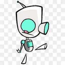 Broken Gir Plu203 Transparent Invader Zim Gir Hd Png Download Invader Zim Girly Transparent