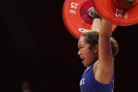 In 2016 she became the first female athlete representing the philippines to win a medal at the olympic games when she claimed silver in weightlifting 53kg in rio de janeiro. Nyloedabapym5m