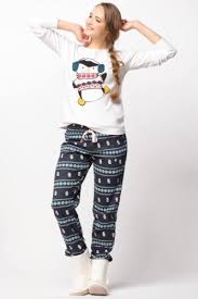 Yesil Kadin Desenli Pijama Takimi 266634 Defacto Pijama Gecelikler Kadin