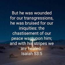 Maybe you would like to learn more about one of these? Gary Jacot On Twitter But He Was Wounded For Our Transgressions He Was Bruised For Our Iniquities The Chastisement Of Our Peace Was Upon Him And With His Stripes We Are Healed