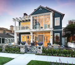 Coastal house / prana architects. Stunning Modern Coastal Home With Inspiring Details In Corona Del Mar