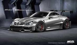 Mercedes Benz Slk Wide Body Kit By Ml24 Design Mercedes Benz Slk Mercedes Slk Mercedes Benz Slk 350