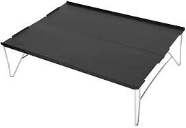 Outdoor Folding Table Portable Aluminum Alloy Black Detachable Indoor Outdoor Picnic Hiking Camping Table Amazon Com Au Lawn Garden In 2020 Camping