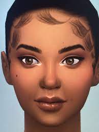 Maxis 18 swatches + 7 mod max swatches; Sims 4 Edges Sims 4 Black Hair Sims Hair Baby Hairstyles