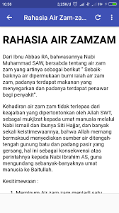 Dilahirkan tiga tahun sebelum peristiwa hijrah ke madinah. Doa Minum Air Zam Zam Fur Android Apk Herunterladen