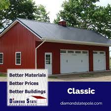 Nothing Beats A Classic Red Pole Barn Diy Pole Barn Pole Barn Pole Barn Homes