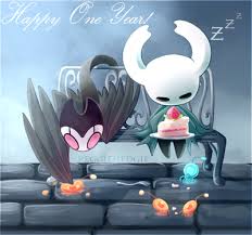 Happy 1 Year Hollow Knight By Reggiehedgie Knight Hollow Art Knight Games