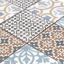 Wie bei kleidung und accessoires sind auch in der innenarchitektur jetzt trends aus der vergangenheit wieder ganz aktuell. Mosaikfliesen Keramik Campeche Zementoptik