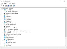 Device manager is a useful tool that allows you to do things like: Device Is Showing In Device Manager But Not In Android Adb Interface Android Enthusiasts Stack Exchange