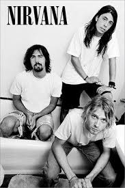 How Many Members Of Nirvana Can You Fit In A Small Bathroom At The Same Time The Answer All Of Them That S T Nirvana Poster Nirvana Kurt Cobain Dave Grohl