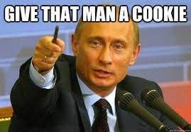 A way of describing cultural information being shared. Vladimir Putin Know Your Meme